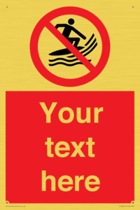 Custom No surf craft